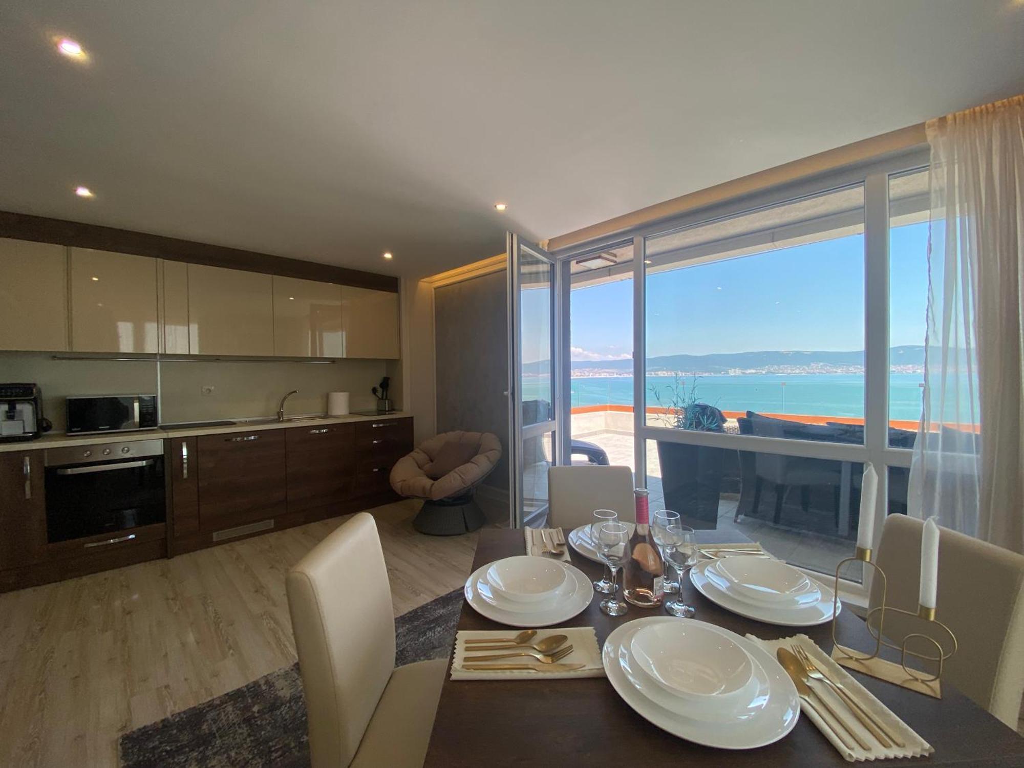 Paradiso 'В' 607 Large Luxury Apartment Несебир Екстер'єр фото