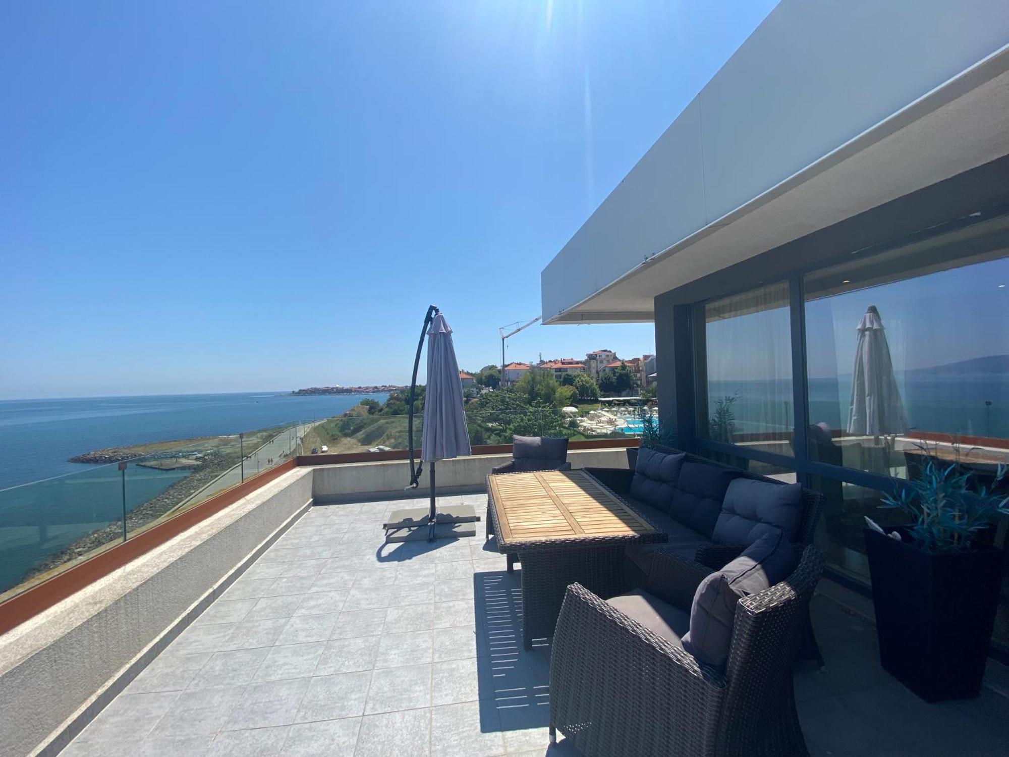 Paradiso 'В' 607 Large Luxury Apartment Несебир Екстер'єр фото
